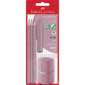 Faber-Castell Lyijykynäsetti - 5 Osaa - Vaaleanpunainen - - OneSize - Lyijykynät