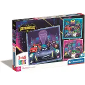 Clementoni Batwheels Palapeli 3x48