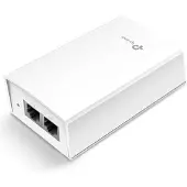 TP-LINK – TL-LINK 48V Passive PoE Adapter, Gigabit Port (POE4824G)