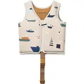 Liewood Dove Uimaliivi, Sailing/Sandy, 19-30 kg