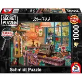 Schmidt Secret Puzzles Steve Read: In the Sewing Room 1000p palapeli