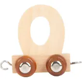 Small Foot - Wooden Letter Train - O - 12 pieces