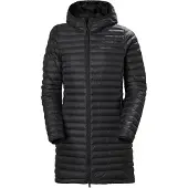 Helly Hansen Women's Sirdal Long Insulator Jacket Black Lämminvuoratut takit XS