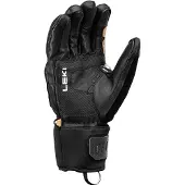 LEKI Unisex Griffin Pro 3D Black-Tan Lasketteluhanskat 7.5