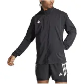 Adidas Urheilutakki 'ADIZERO' limetti / musta