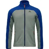 Elevenate Men's Skiers FleeceZip Gray Green - M