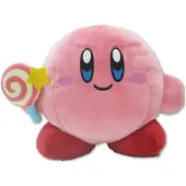 Tomy Kirby Mocchi Mocchi Mega -pehmolelu Voittamattomalla Taikasauvalla 33 Cm
