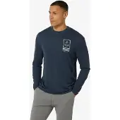 Super.natural Men's Lil Anchor Bio Long Sleeve miesten pitkähihaispaita
