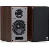 Elipson Horus 6B BT HDMI Pair (Walnut Dark Grey)
