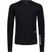 Mons Royale Temple Merino Long Sleeve Kerrastopaita black Koko XL