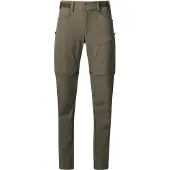 Bergans Convertible Zip-Off Softshell Pants Women Green Mud 38