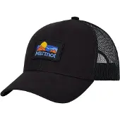Marmot Retro Trucker Hat Black - Onesize
