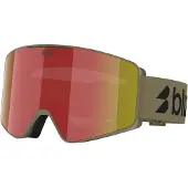 Bliz G001 Matte Camo Green Laskettelulasit brown w red multi Koko Uni