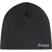 Bergans Allround Thin Merino Beanie Dark Shadow Grey One Size