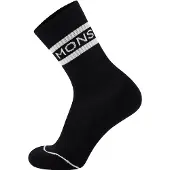 Mons Royale Signature Merino Crew Socks musta, M