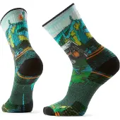 Smartwool Hike Targeted Cushion Trail Trekker Print Crew-sukat