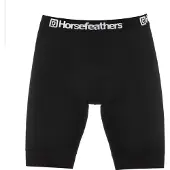 Horsefeathers Liner Liner Shorts musta, S