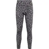 Adidas Urheiluhousut 'ANIMAL PRINT SPORT' antrasiitti / tummanharmaa / musta