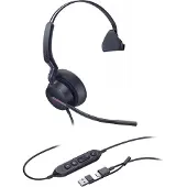 Yealink UH46 Mono Teams -langallinen headset, USB-C/A
