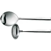 Fiskars Ff Serving Set Mirror 2Pcs - Silver - ONE SIZE