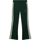 Superdry for woman. W7011308A Green ESS Stripe Flare Jogger Pants (S), Casual, Cotton
