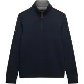 Superdry Essential Pique Collegepaita Puolivetoketjulla