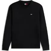 Tommy Hilfiger Tjm Reg S Flag Crew - Black - XXL