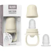BIBS Vauvan Ruokinta-astia Ivory Ivory One Size Silicone Valkoinen One Size 4 M+ Pojat, Tytöt