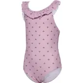 Hummel Hmljr Bee Aop Frill Swimsuit - Pink - 80