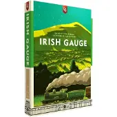 Capstone Games : Irish Gauge Strategy -lautapeli Rautateiden rakentaminen Irlannin halki 60 minuutin peliaika 35 pelaajalle 15-vuotiaat ja sitδ vanhe