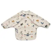 Liewood Merle Cape Ruokalappu + Printti, Sea Creature/Sandy