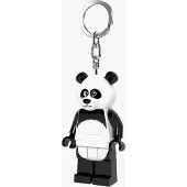 LEGO Minifigures Panda Guy Avaimenperä + LED-valo