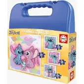 Disney Educa Stitch Palapeli 4-i-1