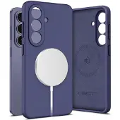 Tech-Protect Samsung Galaxy S26 Nestemäinen silikonikotelo - MagSafe-yhteensopiva - Kobolttivioletti