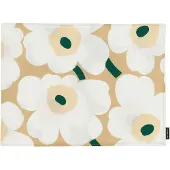 Marimekko Pieni unikko pöytätabletti akryyli Sand-white-hay-emerald