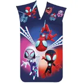 BrandMac Spiderman Spidey Dark vuodevaatesetti, 100x135 cm, 40x60 cm