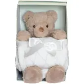 Teddykompaniet Sven Peiton Kanssa Lahjapakkauksessa Beige Beige One Size Beige One Size Pojat, Tytöt