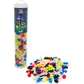 Plus plus Plus-Plus Glow Mix Tube 240-os rakennuspalikat