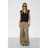 Soaked in luxury Slhanadi Waterfall Top - Black - M