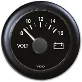 VDO A2C59512458 VLB 18-32V 52mm S volttimittari