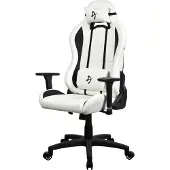 AROZZI Torretta SoftPU - White, keinonahkaverhoiltu pelituoli, valkoinen/musta