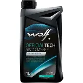 WOLF Officialtech Ms-fe Sae 5w-20 Moottoriöljy 1l