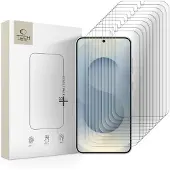 Tech-Protect CLEAR -karkaistun lasin paketti (10 kpl) Samsung Galaxy S24/S25 -malleille