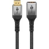 Goobay HDMI Extension Cable - 1.5 cm - Harmaa