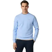 Hackett London for man. HM5800120 Hs Essential Crew blue sweatshirt (XL), Casual, Cotton