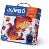 Crocodile Creek Palapeli - 48 Tiilet - Jumbo Dinosaur - - OneSize - Palapelit