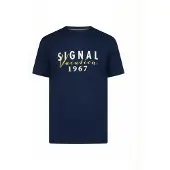 Signal Finnsi Front Print Tee + - Navy - L
