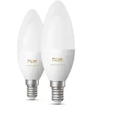 Philips Hue White Ambiance B39-kynttilälamppu – E14-älylamppu