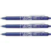 Pilot - FriXion Clicker 0.7 – Blue (Pack of 3)