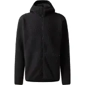 Haglöfs Men's Funäs Pile Hood True Black Välikerrospuserot S
